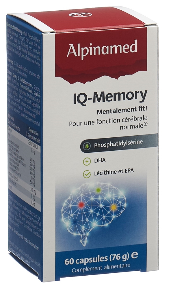 ALPINAMED IQ-Memory<br>60 Stück, Dose, Kapsel