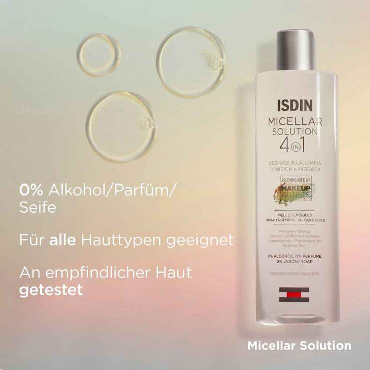 ISDIN Mizellenwasser 4in1, 400 ml