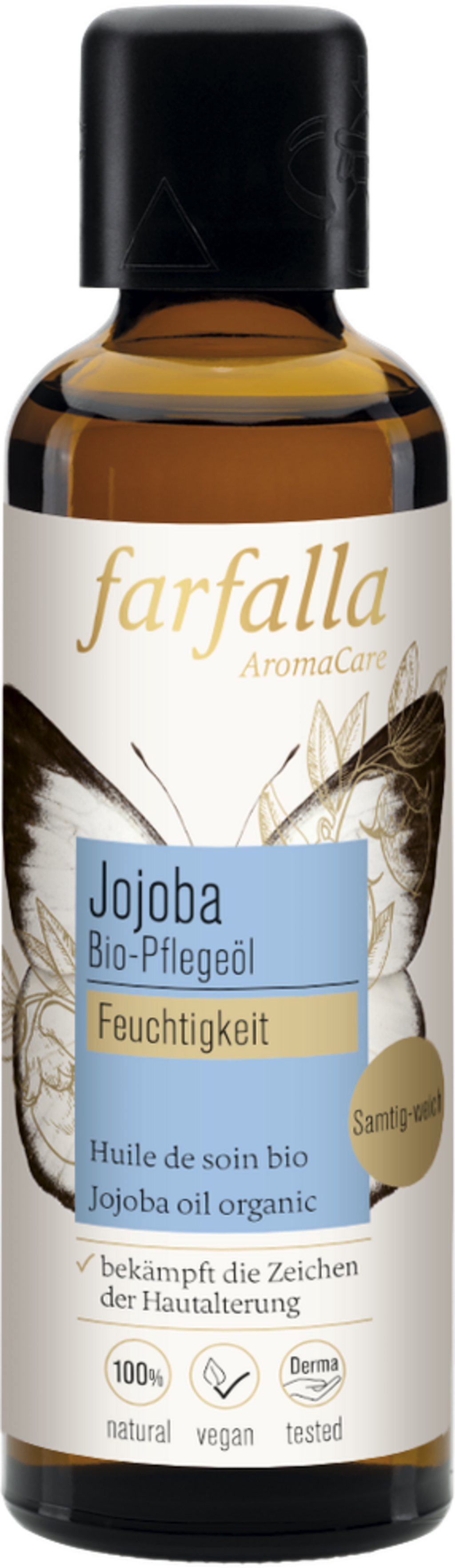 farfalla  Bio-Pflegeöl Jojoba, 75 ml