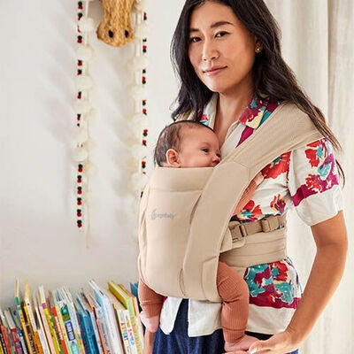 Ergobaby Embrace Soft Air Mesh Bæresele, Cream