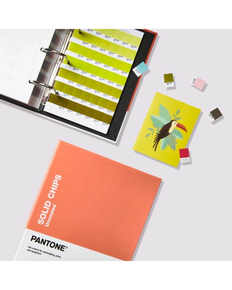 Solid Color Chips Book | Coated & Uncoated