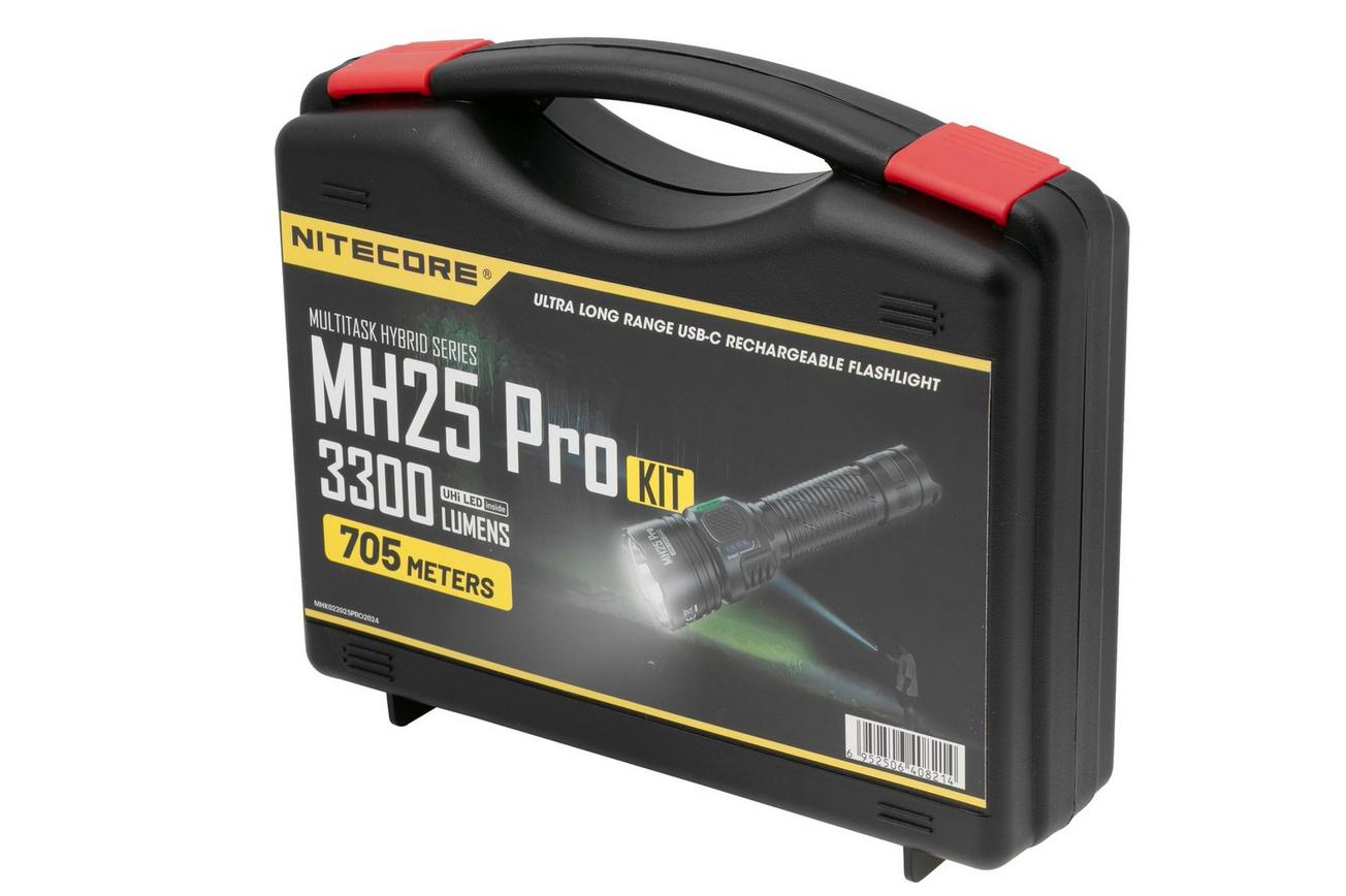 Nitecore MH25 Pro Kit oplaadbare zaklamp, 3300 lumen