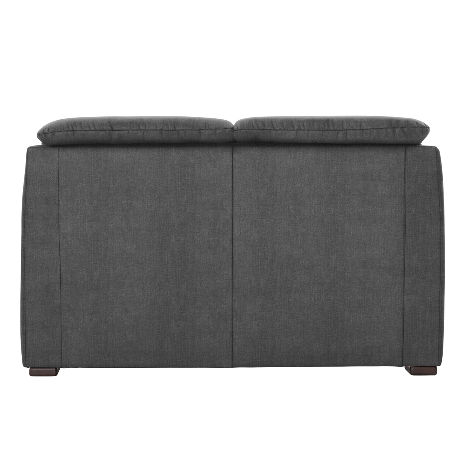 polsterpower 2-Sitzer-Sofa - Miro grau - Basismodell