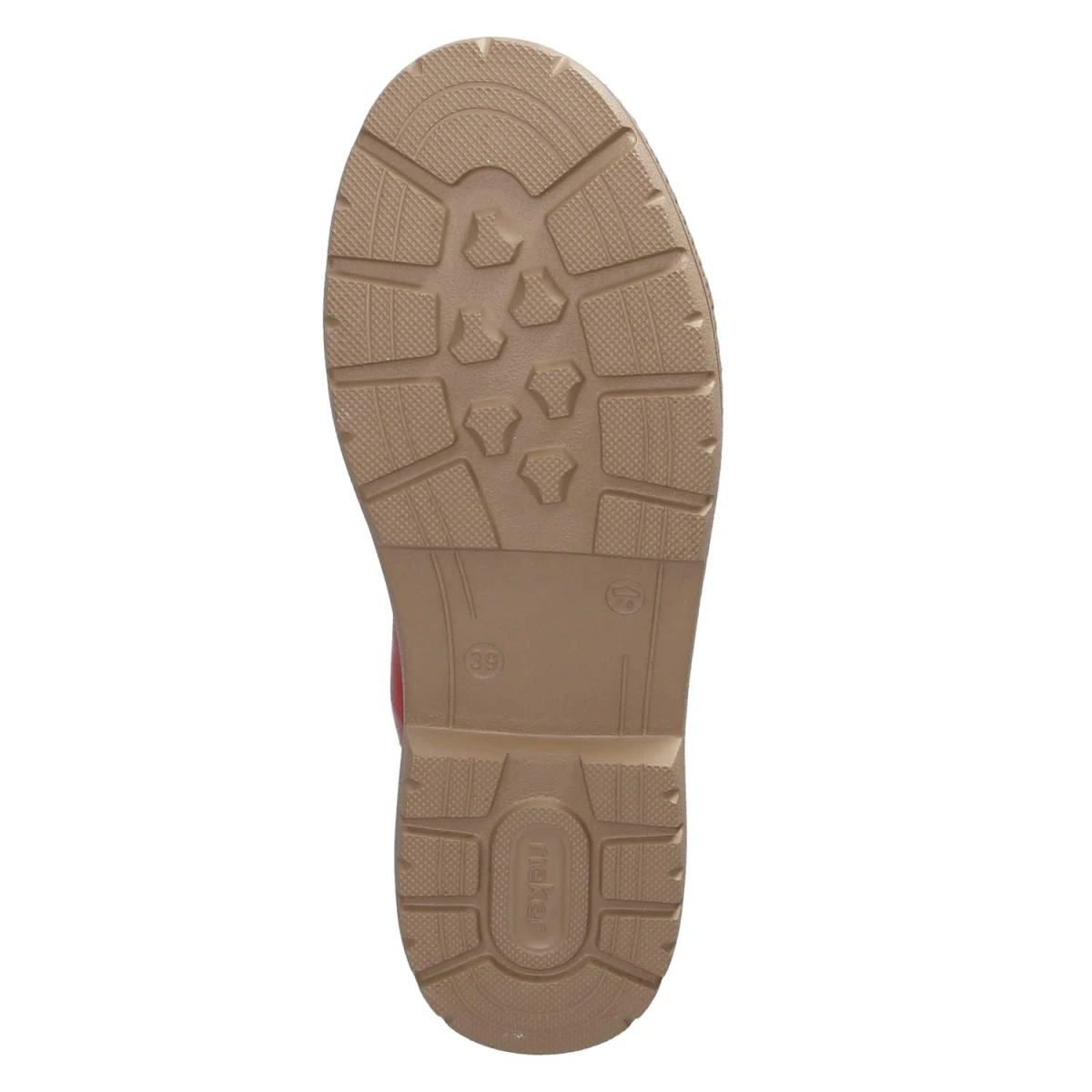 RiekerSchnürstiefeletten - red