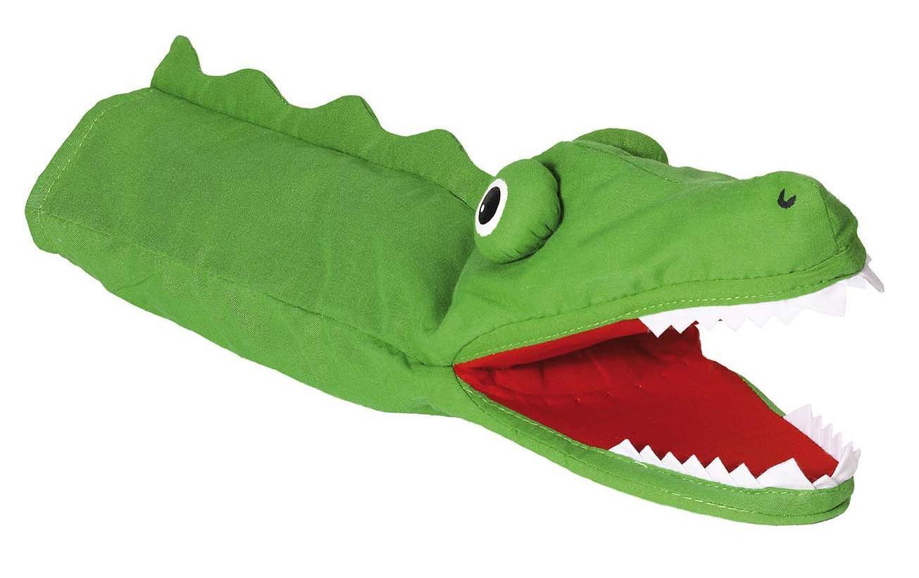 Handpuppe KrokodilHandpuppe