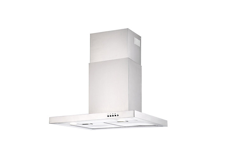 Hotte décorative Cooke & Lewis BH60SS 60 cm argent