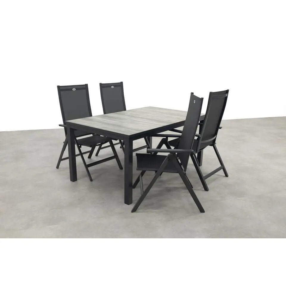 Hartman Napoli/Comino verstelbare tuinset (5-delig) - 163x105 cm