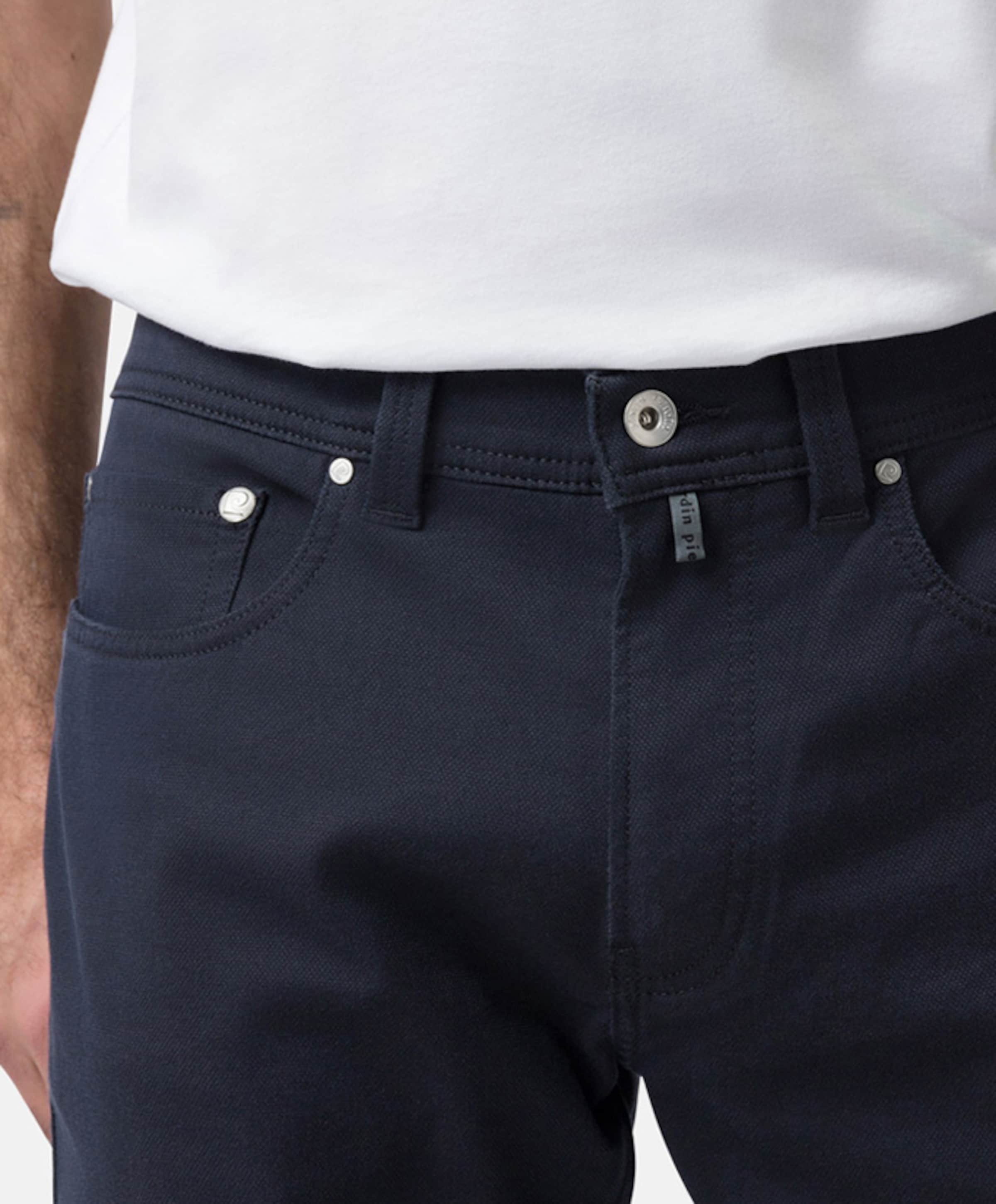 Pierre Cardin Lyon tapered heren broek blauw