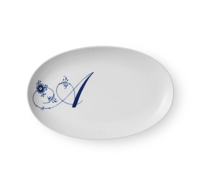 Royal Copenhagen  Alfabet tallerken - 23 cm.