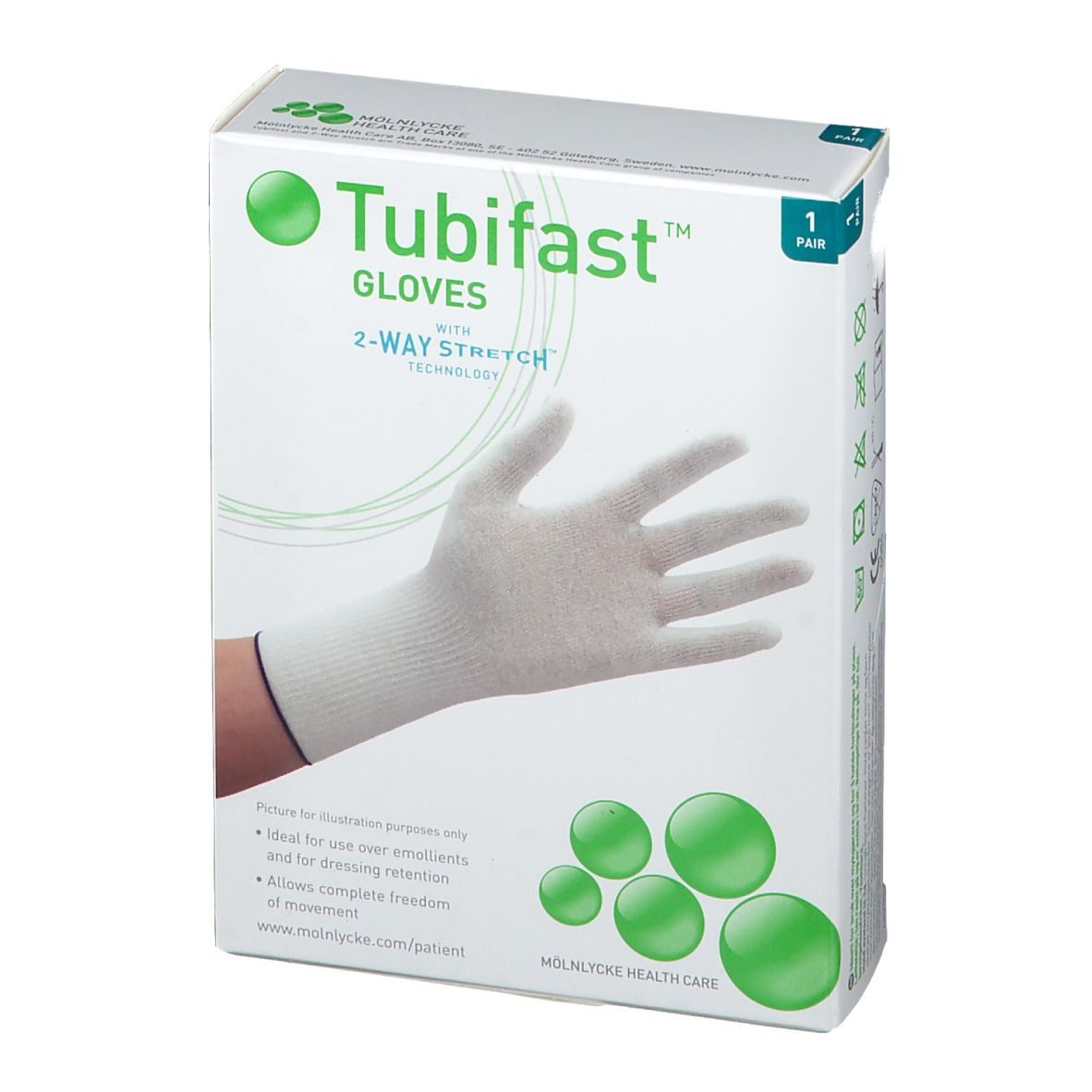 Tubifast Garments Handschuhe Kind S