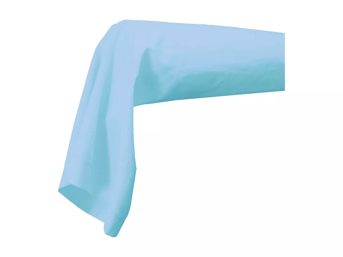 Taie de Traversin Unie en 100% Coton