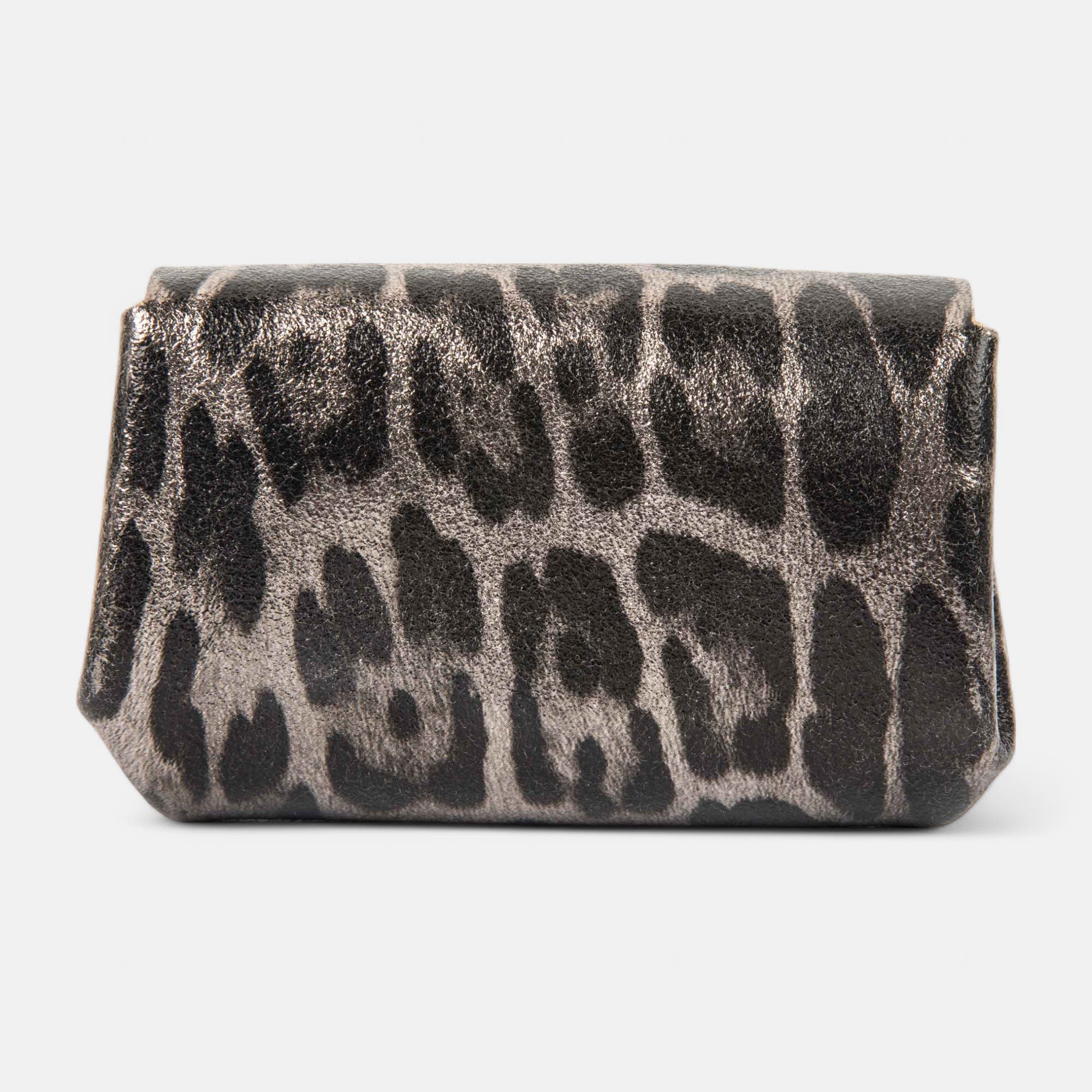 Petite maroquinerie en cuir multicolore