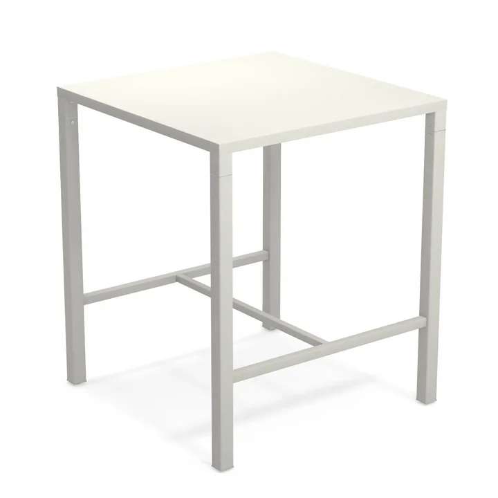 Emu - Nova Outdoor Hochtisch 90 x 90 cm, weiss