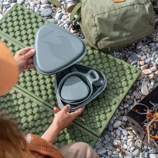 Light My Fire Outdoor Mealkit 2.0 Hazyblue