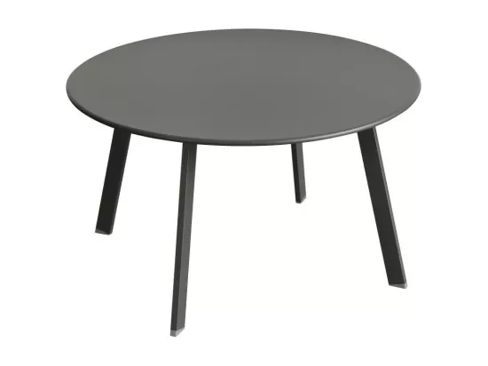 Table basse Saona graphite D 70 cm Hespéride