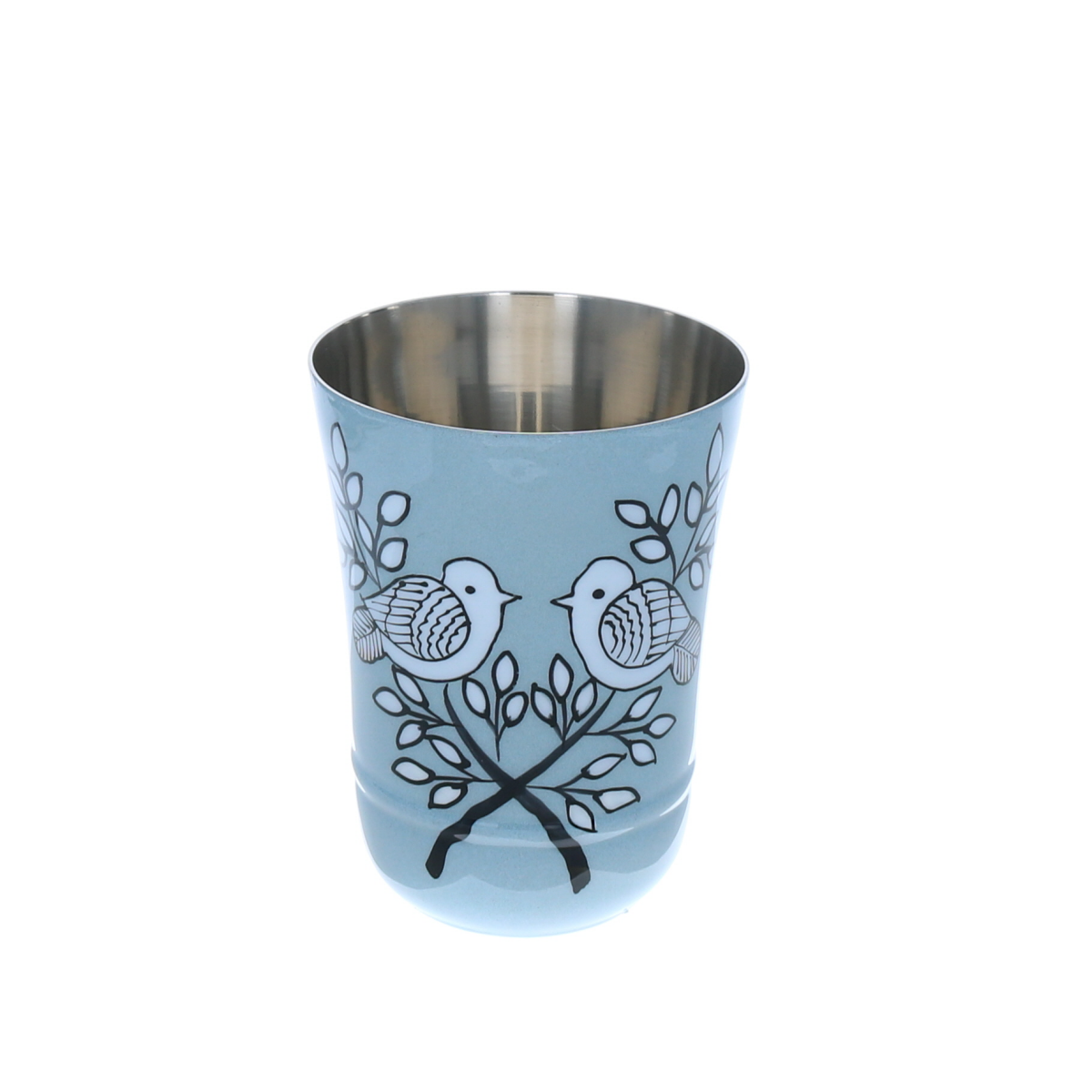 Verre métallique bleue Pondie Chérie