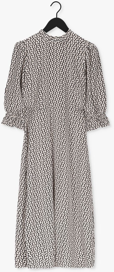 BRUUNS BAZAAR creme bruuns bazaar midi jurk acai clearence dress