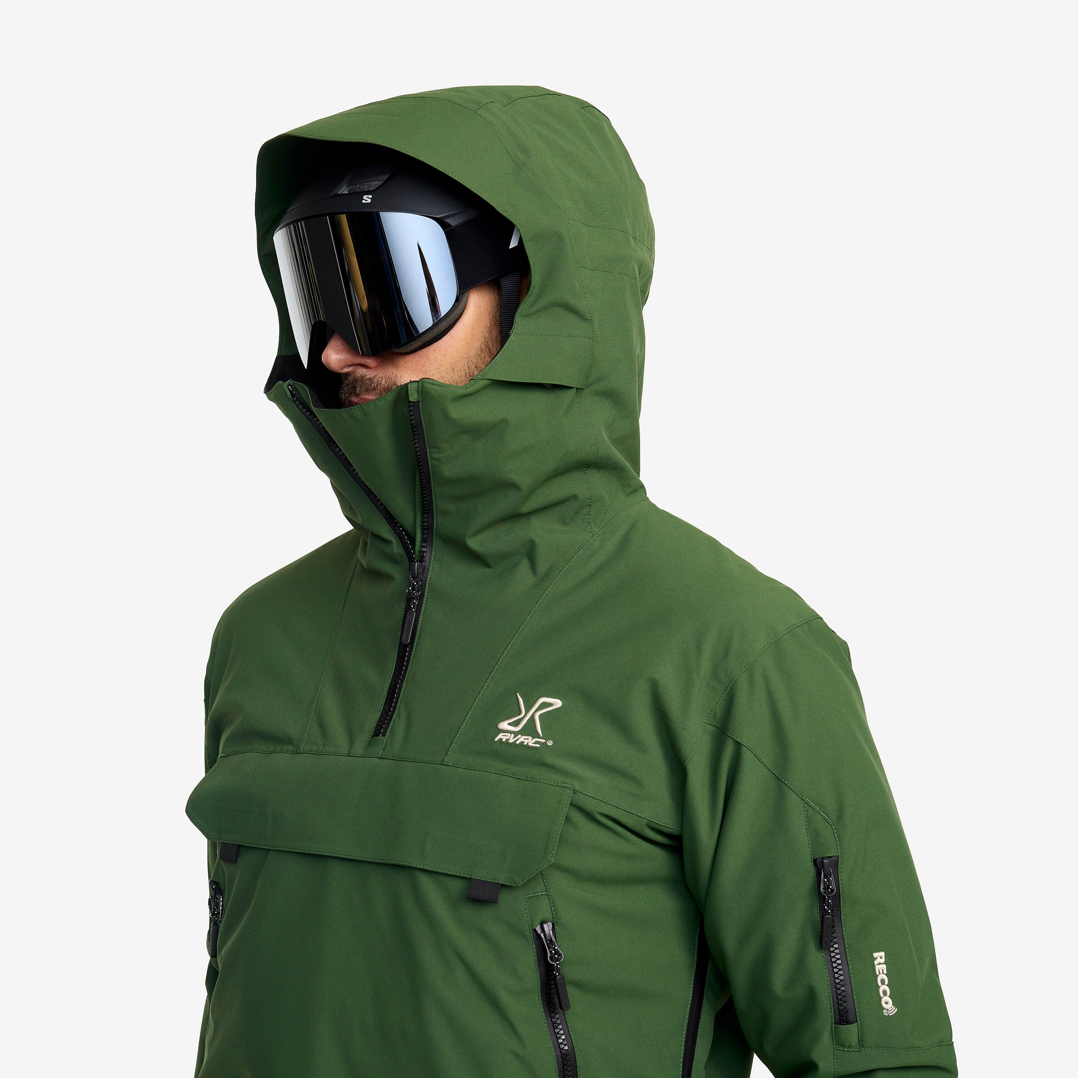 Halo 2L Insulated Ski Anorak Herre Black Forest