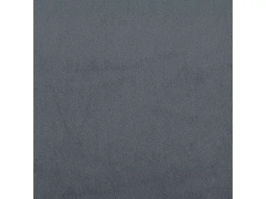 Canapé avec coussins 2 places gris foncé velours