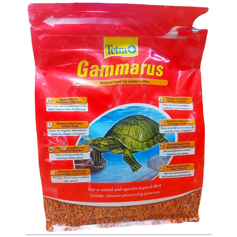 Aliment naturel pour tortues d'eau grammarus de 400g