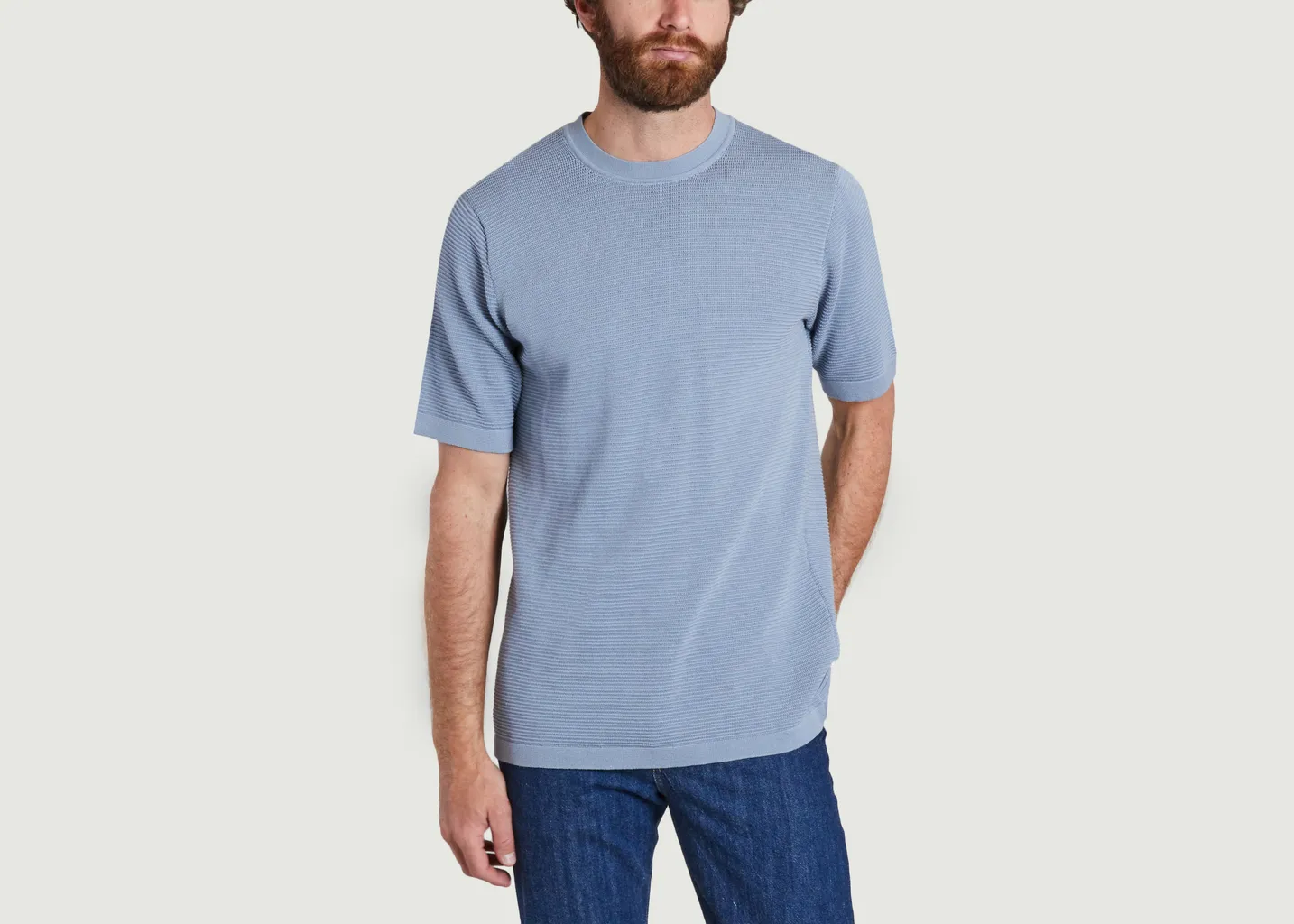 T-shirt loose côtelé KCA