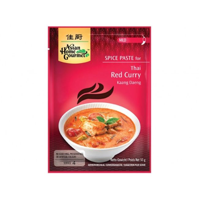 Asian Home Gourmet Kruidenpasta Thais Rode Curry 50g