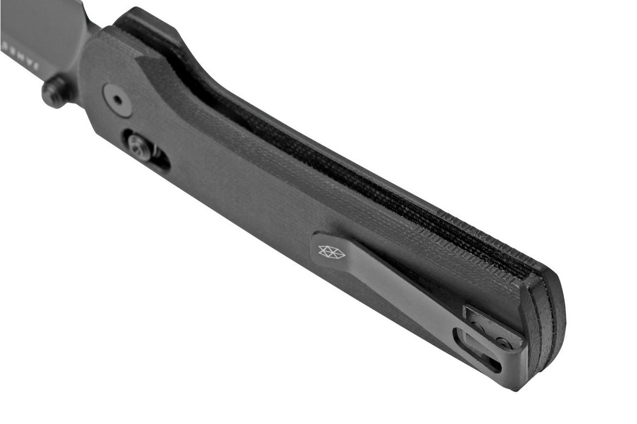 The James Brand The Kline Black Black Micarta JAKN120134-00 zakmes