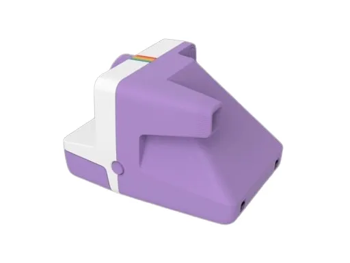 Polaroid Now, Lilla, Hvid, Automatisk, 0.4 - 1.3 m, Polaroid App, LED, USB Type-C