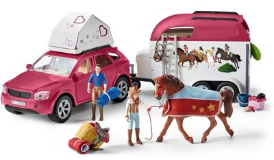 Schleich 42535 Bil Med Hestetransport