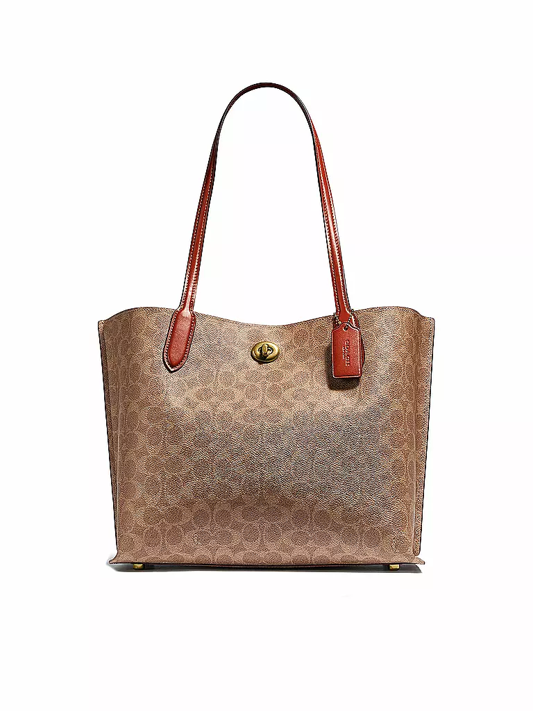 COACH Tasche - Shopper  WILLOW braun