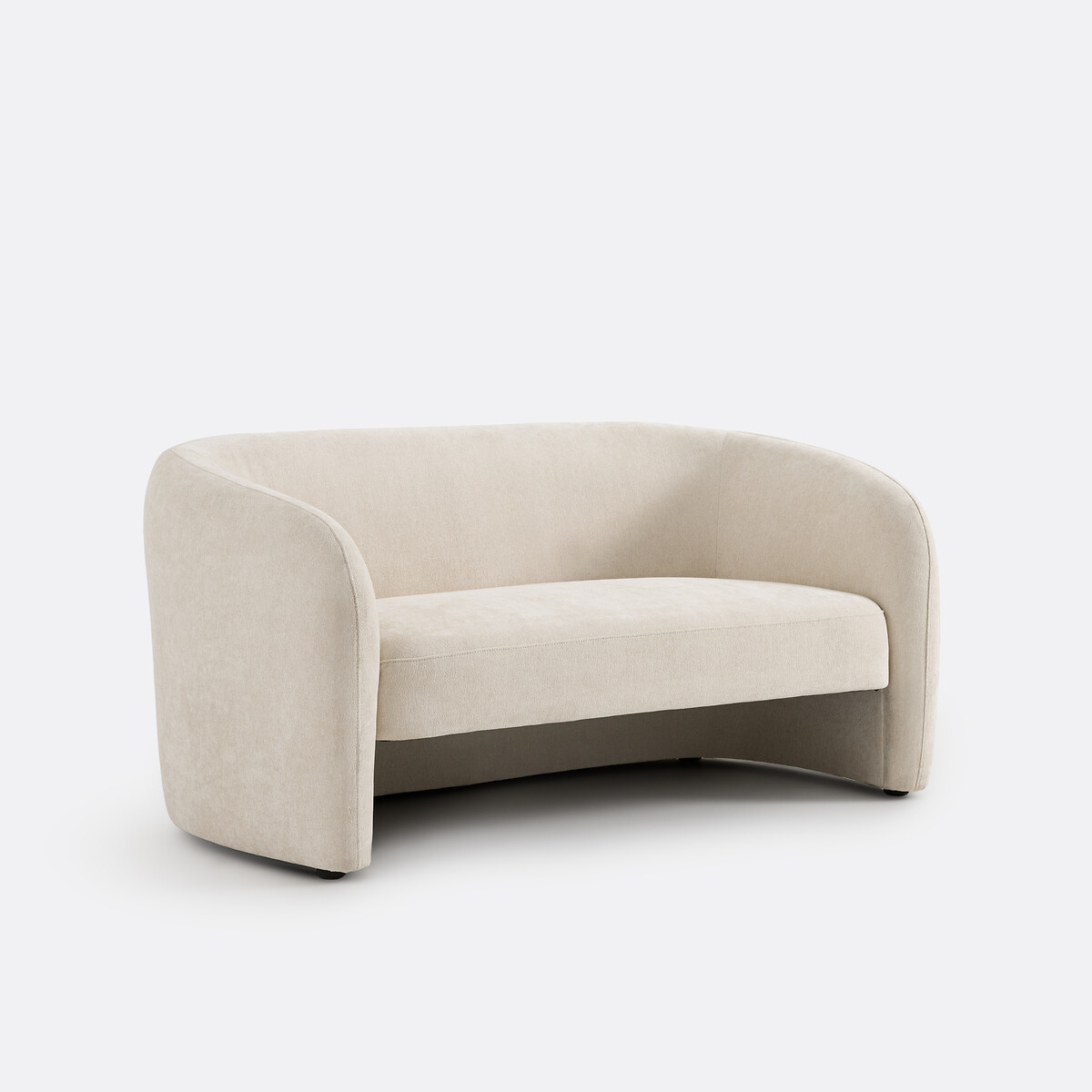LA REDOUTE INTERIEURS<br>Sofá de 2 lugares em chenille fino, LANDINE