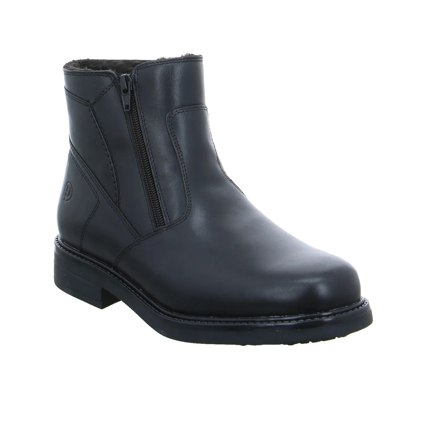 PALADO Herbst- Winterstiefel Schwarz Leder