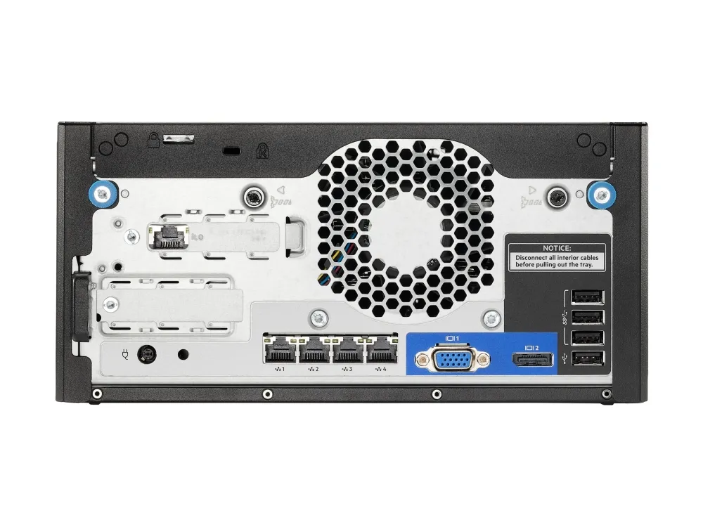 HPE ProLiant MicroServer Gen10 Plus v2 Entry - Server - ultra mikro tower envejs - 1 x Pentium Gold G6405 - RAM 16 GB - SATA - non-hot-swap 3.5