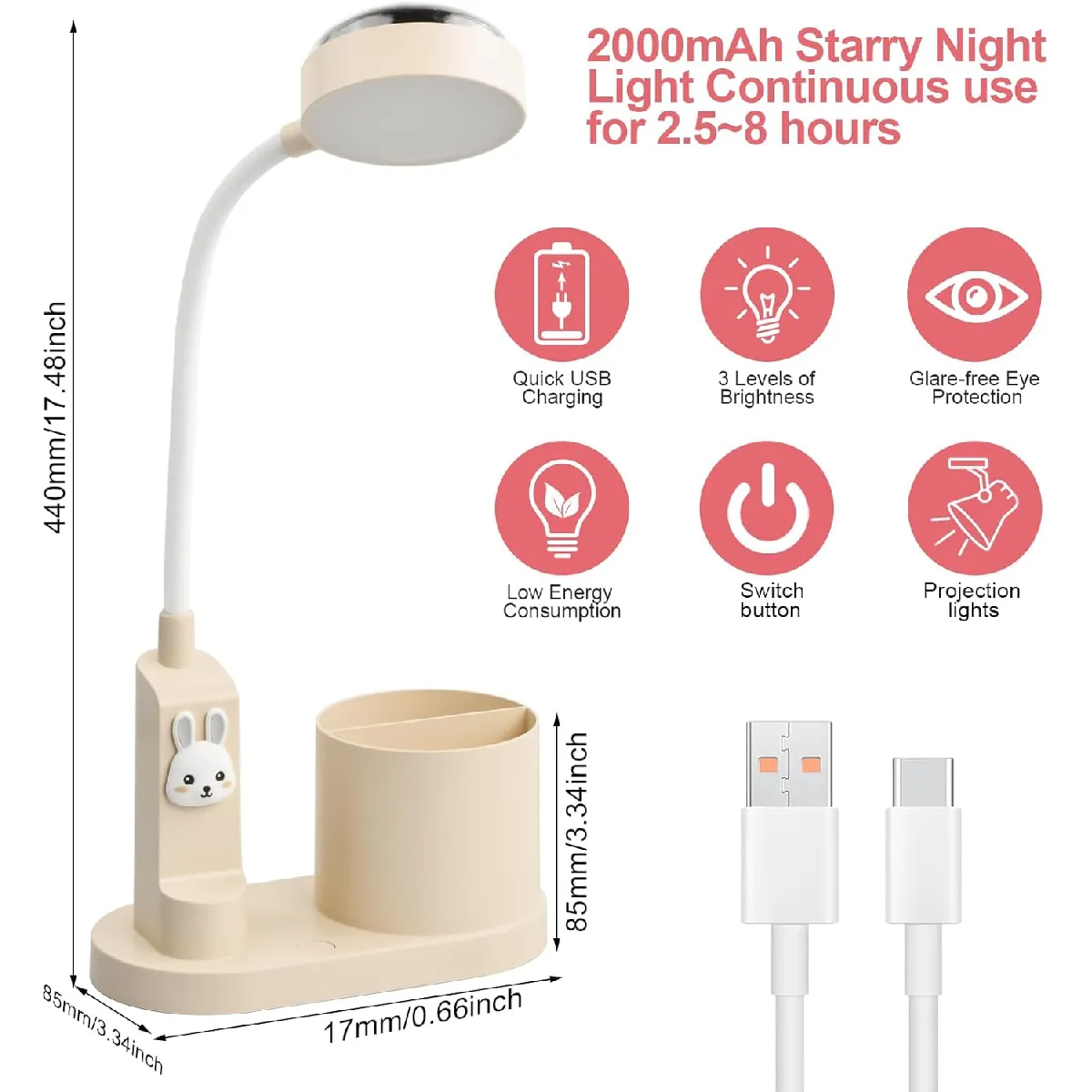 Lampe de Bureau LED Enfant