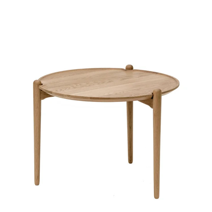 Design House Stockholm - Aria Beistelltisch high, Ø 60 x 46 cm, Eiche