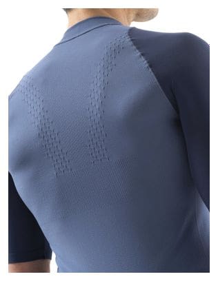 Maillot manches courtes Compressport Trail Racing Postural Bleu Homme