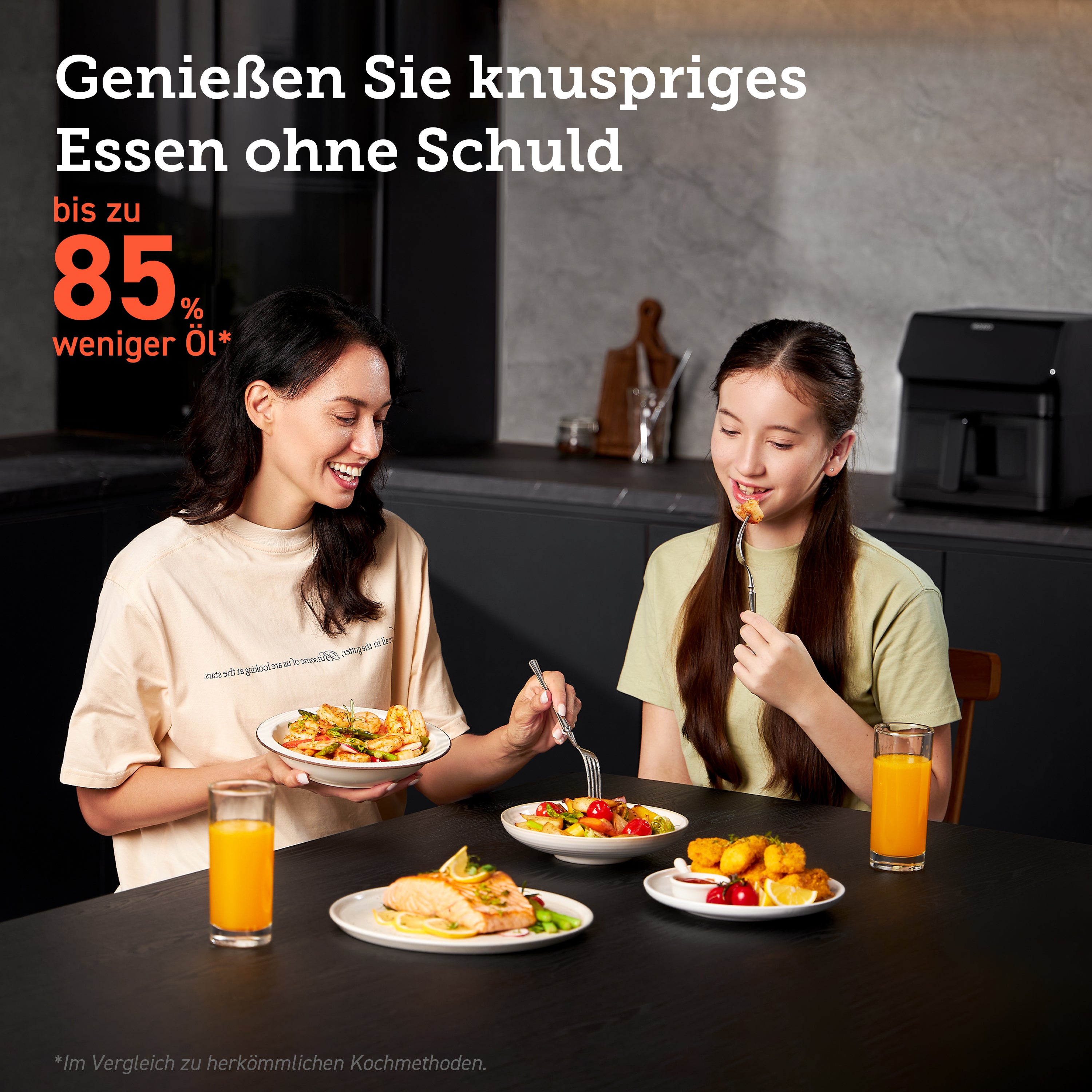 COSORI Clear Blaze 6,2 Liter Heißluftfritteuse