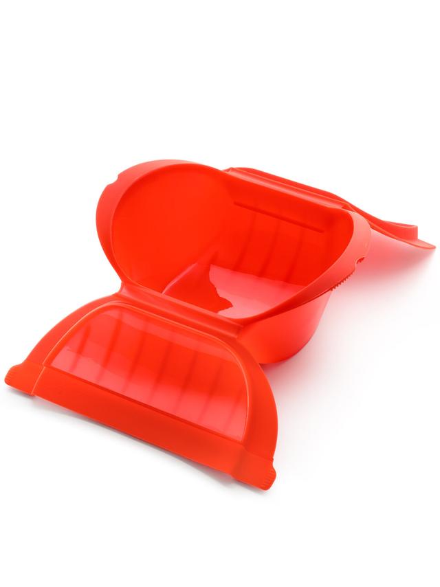 Dampfbox Platin-Silikon, antihaft, 1 L