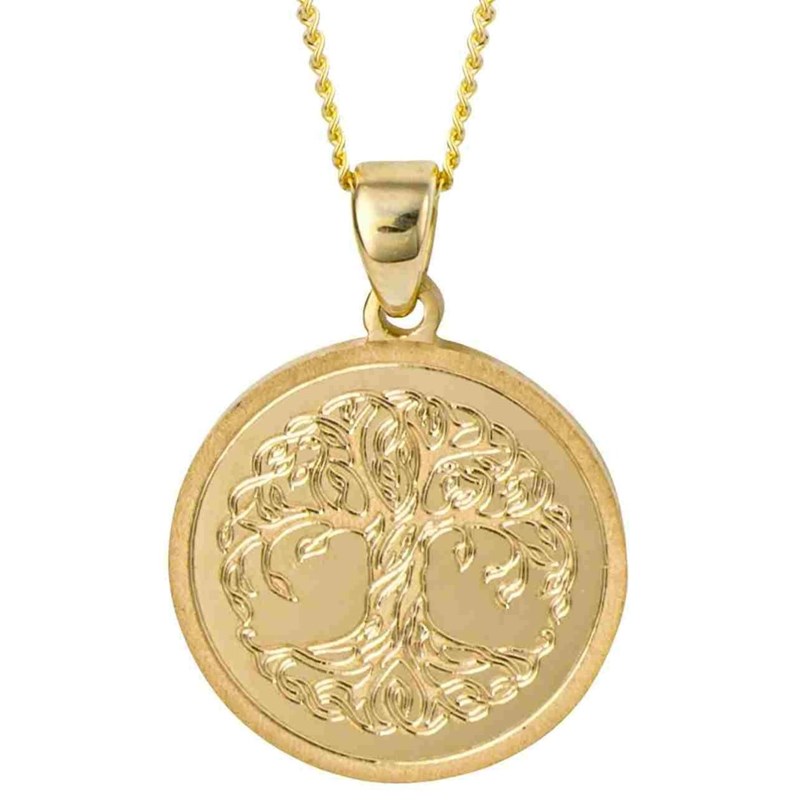 Collier arbre de vie en or 375
