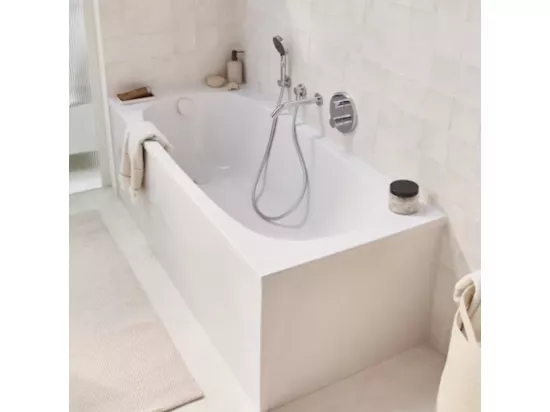 Baignoire droite 170 x 70 JACOB DELAFON Bastille blanc brillant