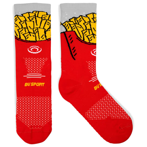 Chaussette running BV SPORT TRAIL COLLECTOR NUTRI FRITES FRITES