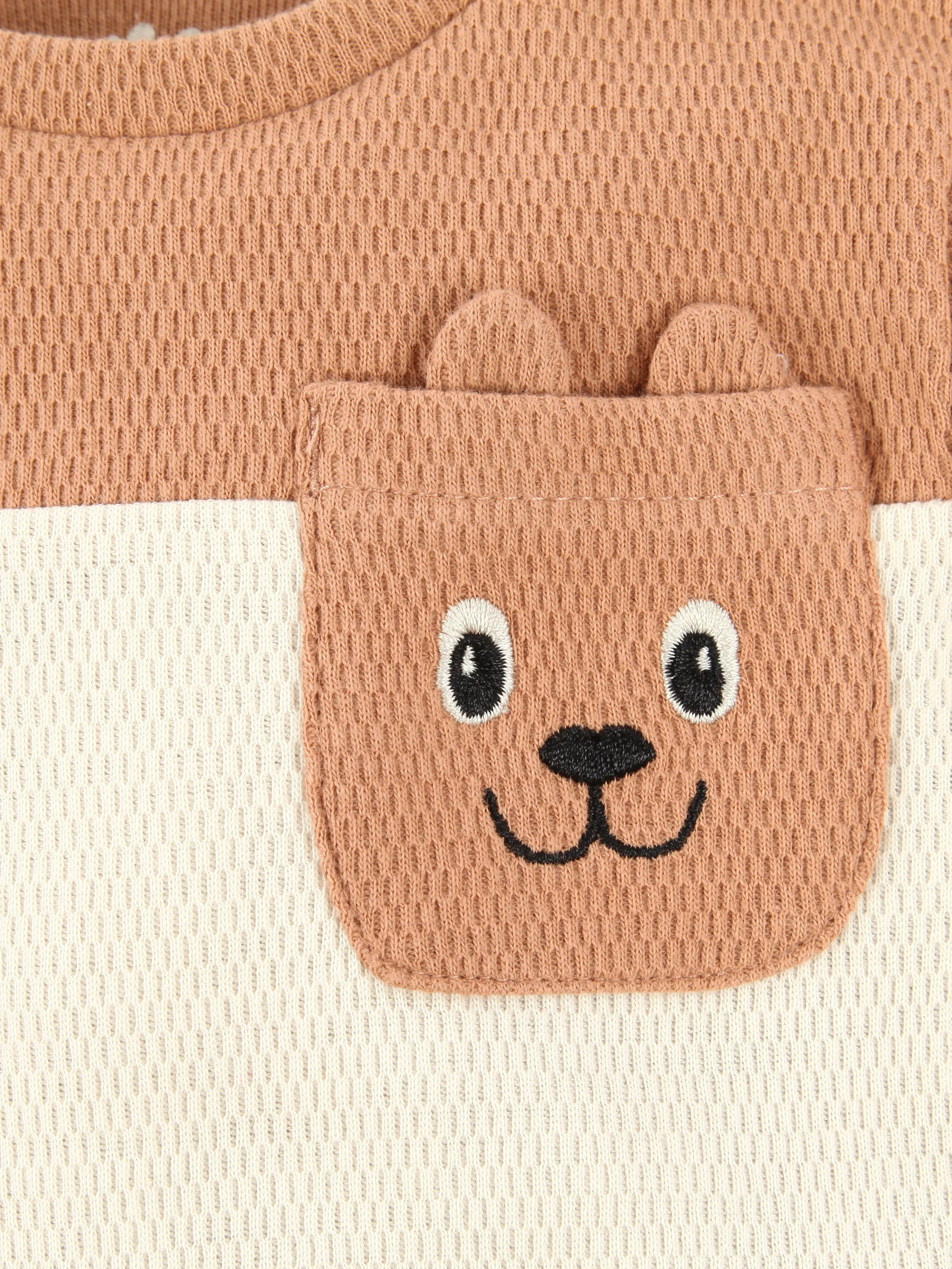 Baby Jungen Longsleeve mit Blockstreifen