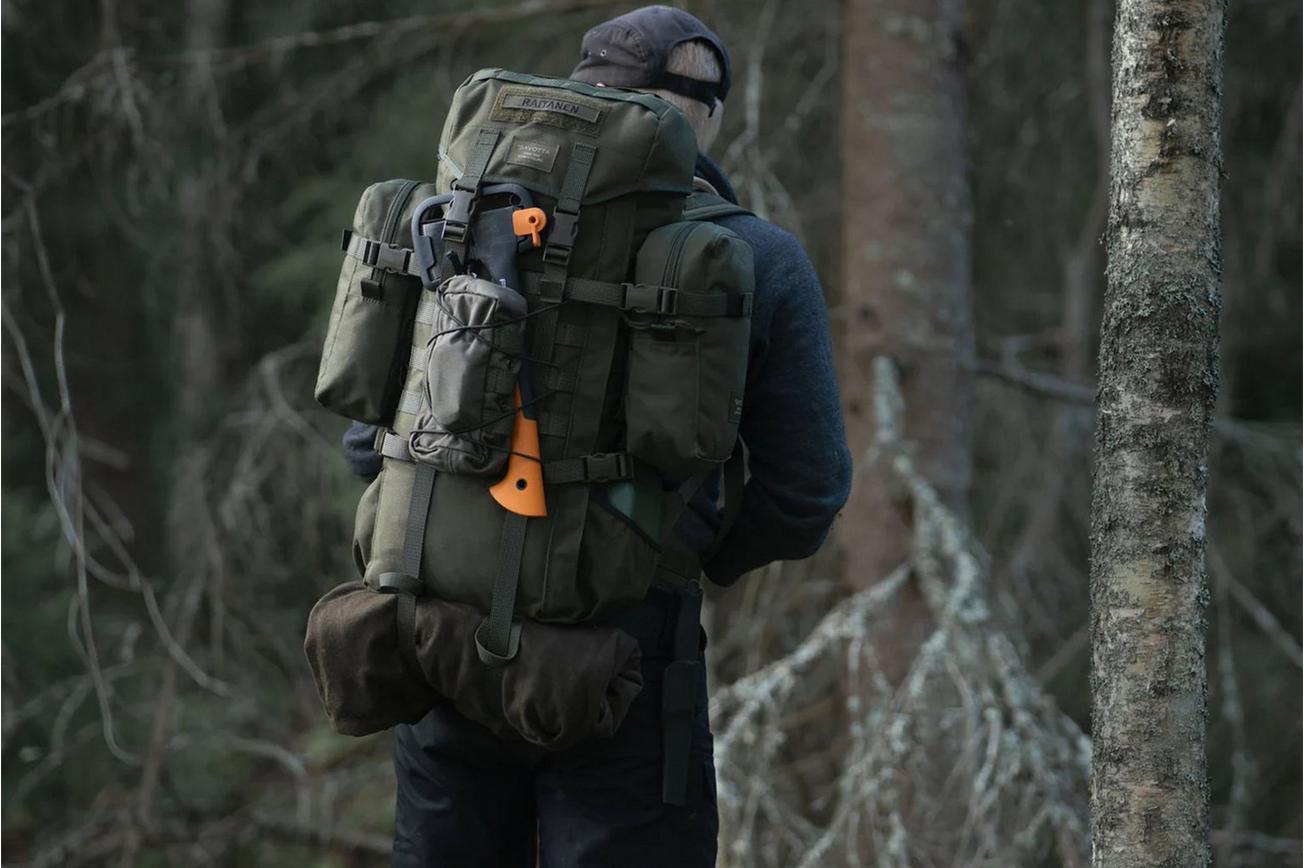 Savotta Jääkäri M backpack 102020275, M05 Woodland, rugzak, 30 Liter