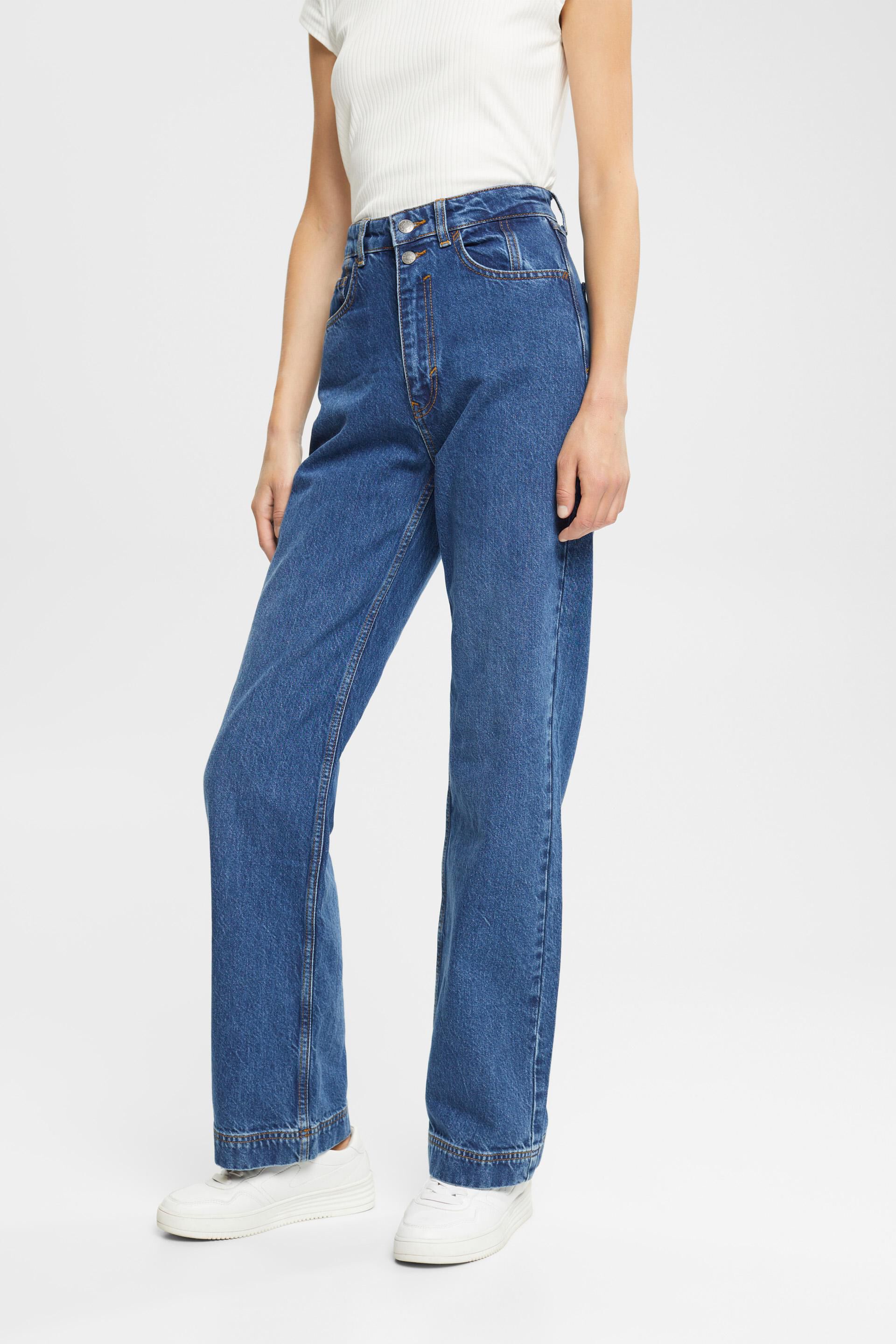 Jean à jambes larges