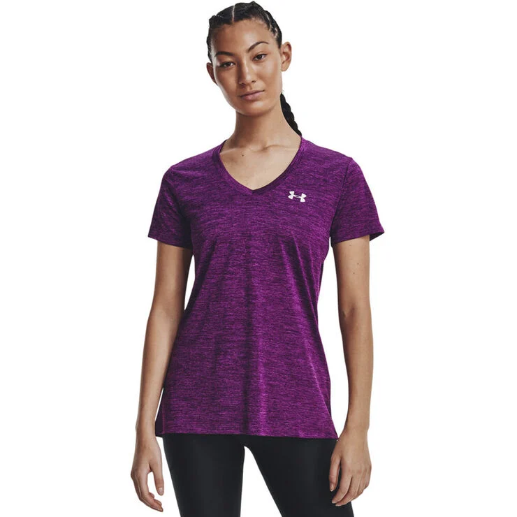 Under Armour Tech Twist T Shirt Lilla