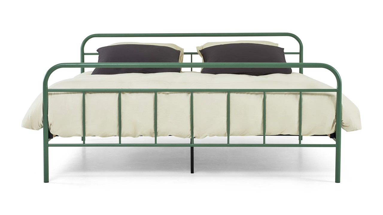 Bed Alex 2-persoons groen