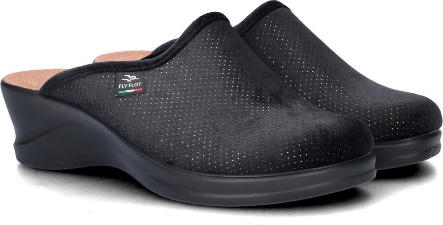 FlyFlot dames pantoffel Zwart