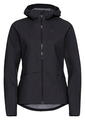 Veste Imperméable Femme Odlo Ride Easy Waterproof Noir