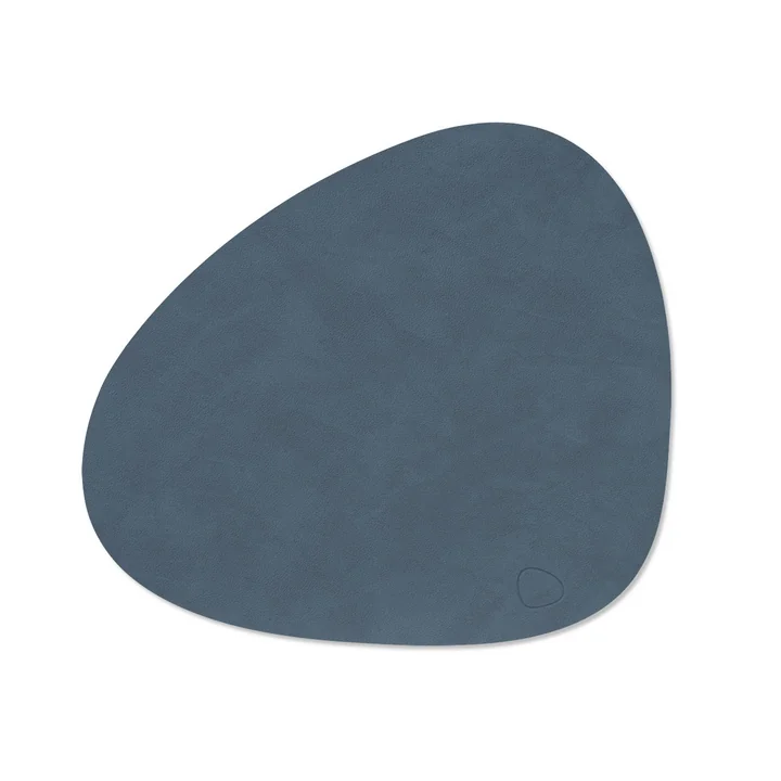 Lind DNA - Tischset Curve M, 31 x 35 cm, Nupo dunkelblau