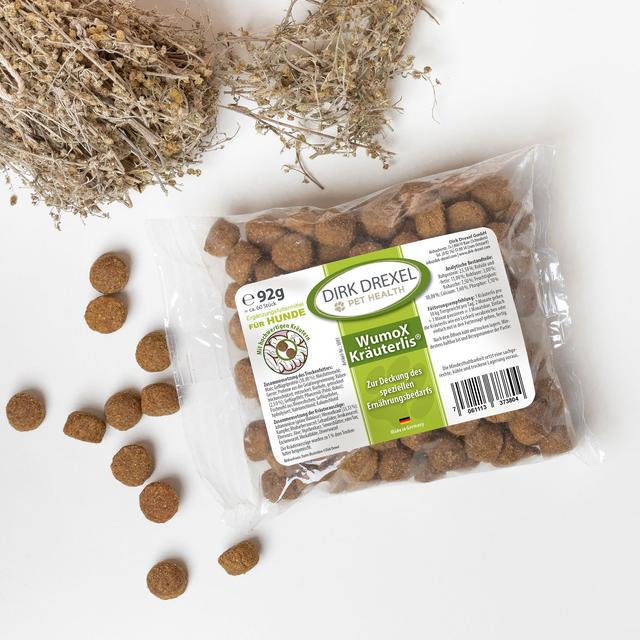 WumoX Kräuterlis für Hunde, 2er-Set